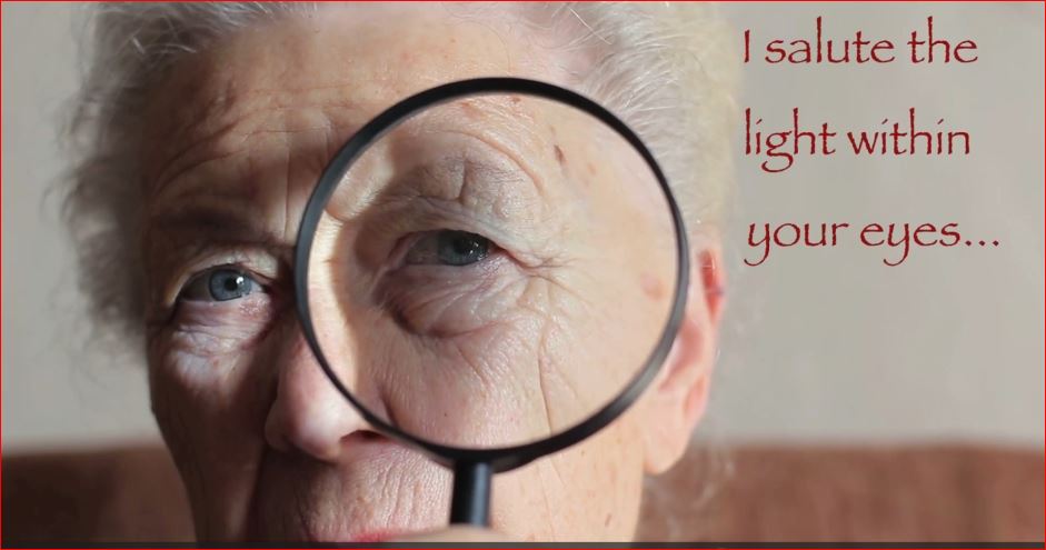 I Salute the Light Within Your Eyes